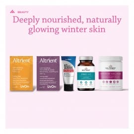 Deeply nourished, naturally glowing winter skin